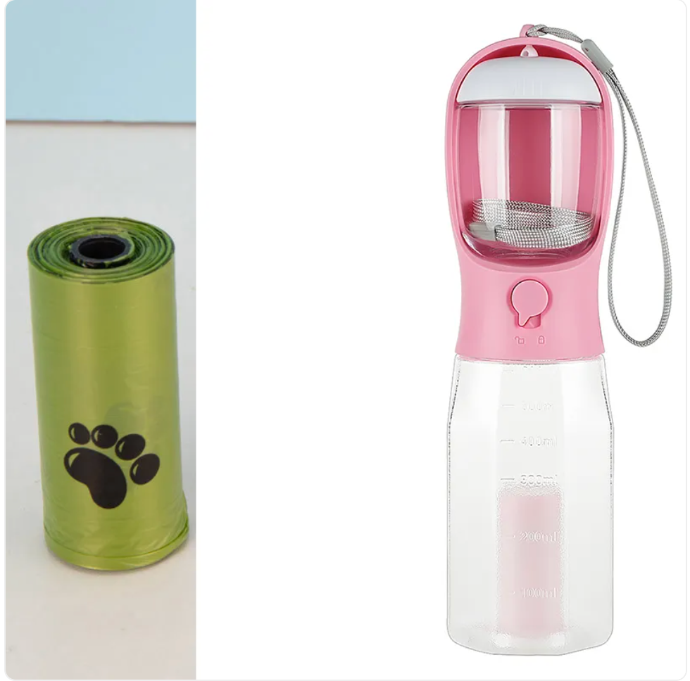 3-in-1 Portable Pet Water Bottle